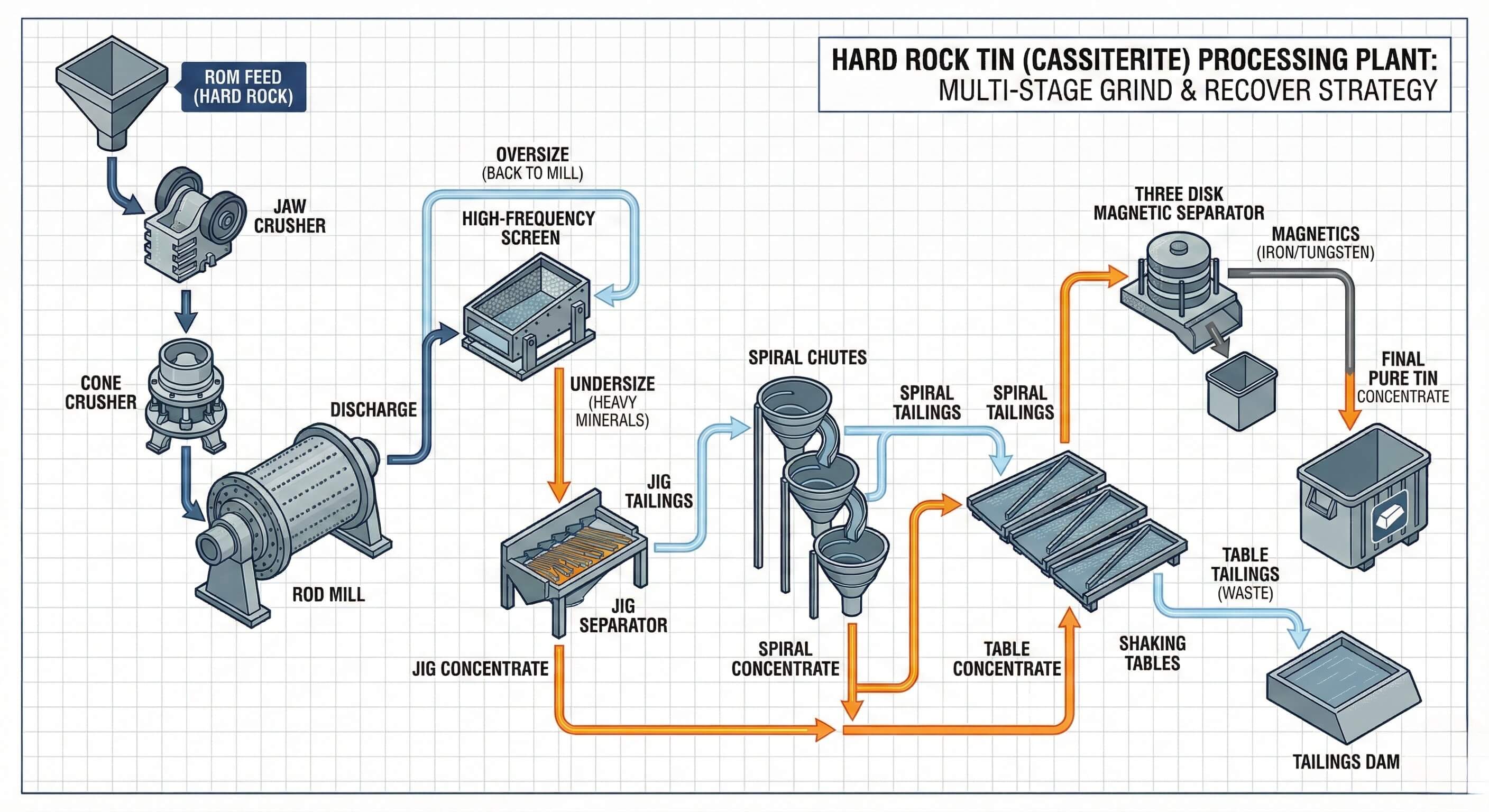 Tin Ore Processing Plant: The Ultimate Guide to Cassiterite Beneficiation & Slime Recovery